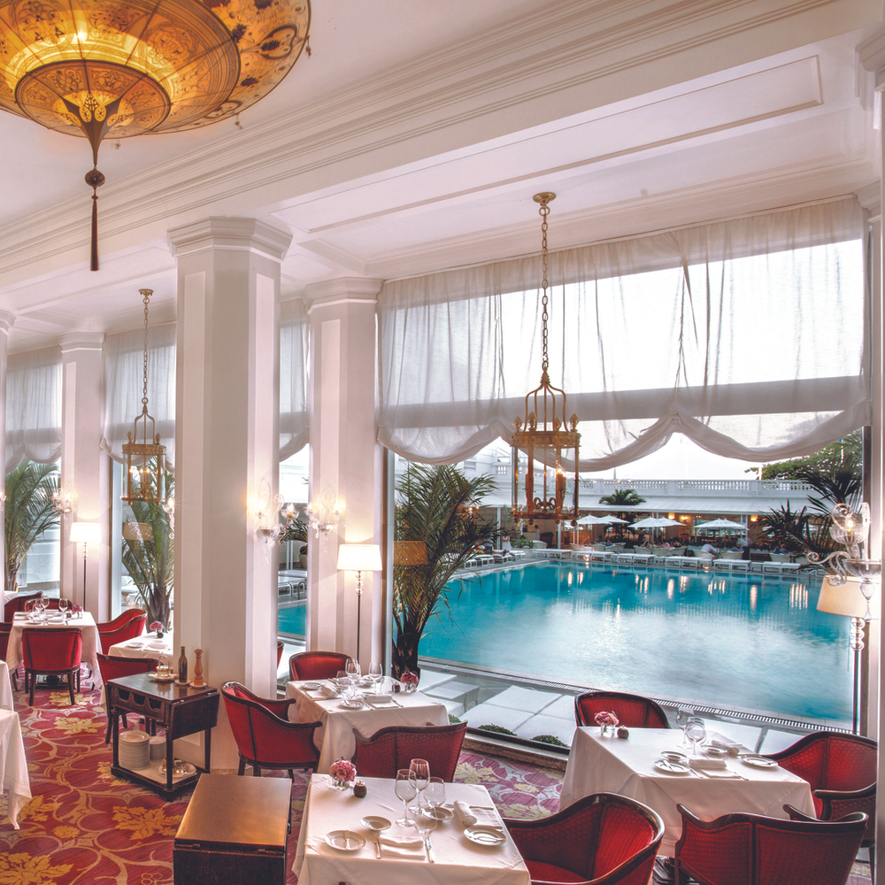 Das Restaurant Cipriani im „Copa“ mit Blick auf den Swimmingpool © Arthur Gama/Cipriani